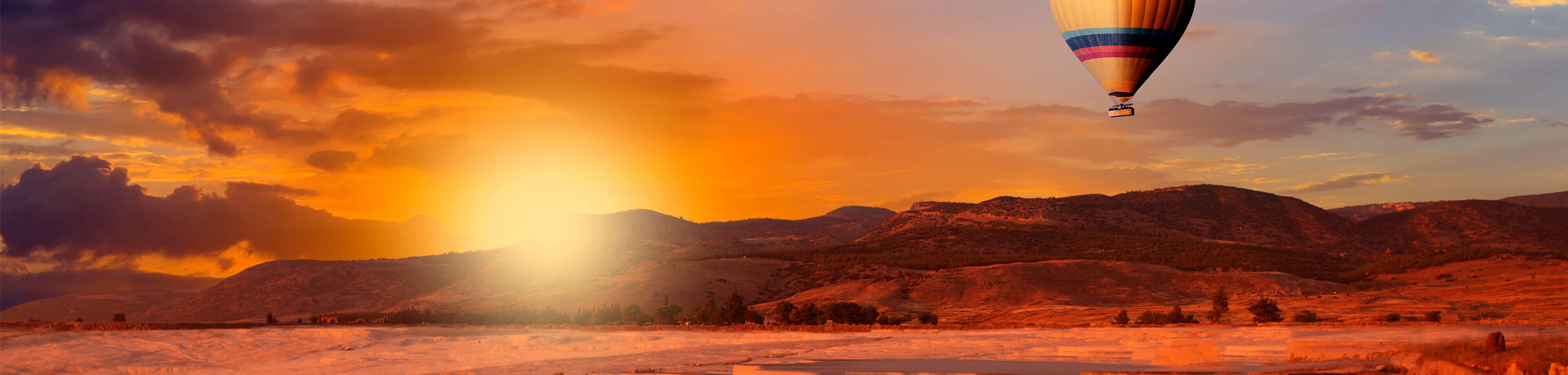 Pamukkale Traverten Banner